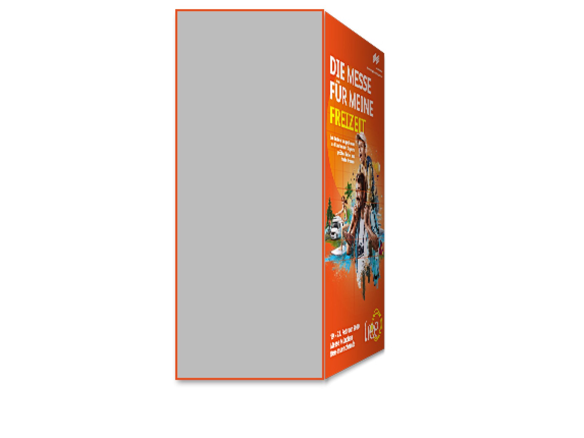 Advertisement on the back cover in the f.re.e Visitor Planner
