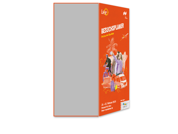 Anzeige auf dem Rücktitel (U4) im f.re.e Visitor Guide