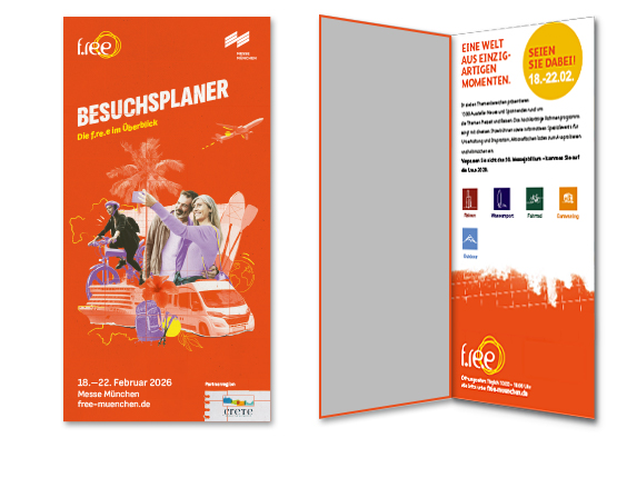 1/1 Seite Anzeige im f.re.e Visitor Guide